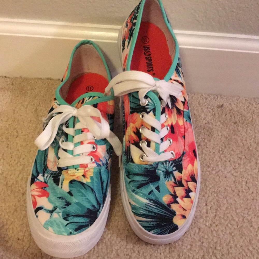 Tropical sneakers